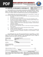 Academic Integrity Form 1