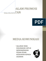 Media Dalam Promosi Kesehatan