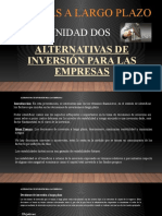 Semana 2 FLP Alternativas de Inversión para Las Empresas