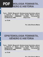 Apresentação Aula Epistemologia Feminista