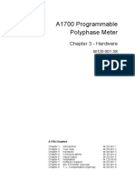 A1700 Programmable Polyphase Meter: Chapter 3 - Hardware