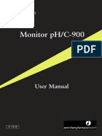 Monitor pH_C-900 - User Manual  18-1120-06.ac