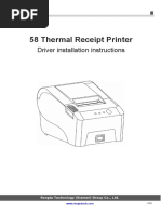 RP58 Series-Driver Installation Instructions RT V1.0