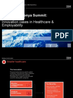 VInnovation Cases in Healthcare & Employability - IBM - Vincent Njoroge