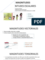 Magnitudes Vectoriales y Vectores