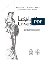 Legislacion Universitaria Ues