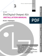LG Do Kit Installation Manual