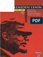 Slavoj Zizek - Sebastian Budgen - Sathis Kouvelakis - Yeniden Lenin - Bir Siyaset Hakikatine Doğru