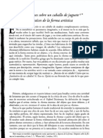 Meditaciones Sobre Un Caballo de Juguete. (E.H Gombrich)