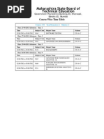 Time Table 2011