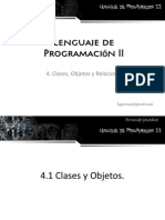 4. Clases, Objetos y Relaciones