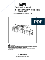 Cardboard Packer 12 by Tetra Pak: Electrical Manual