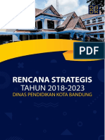 Renstra 2018 2023 Dinas Pendidikan Kota Bandung