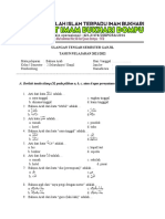 SOAL BAHASA ARAB Fix DINDA KLS 2