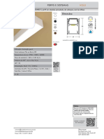 Ficha de Produto Perfil Sobrepor Linear m2ks