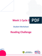 Week 1 Cycle 2: Student Worksheet