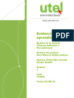 Finanzas Aplicadas A Mercadotecnia 1 P 18 AB II