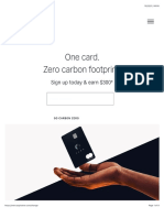 Aspiration Zero - Carbon-Neutral Credit Card