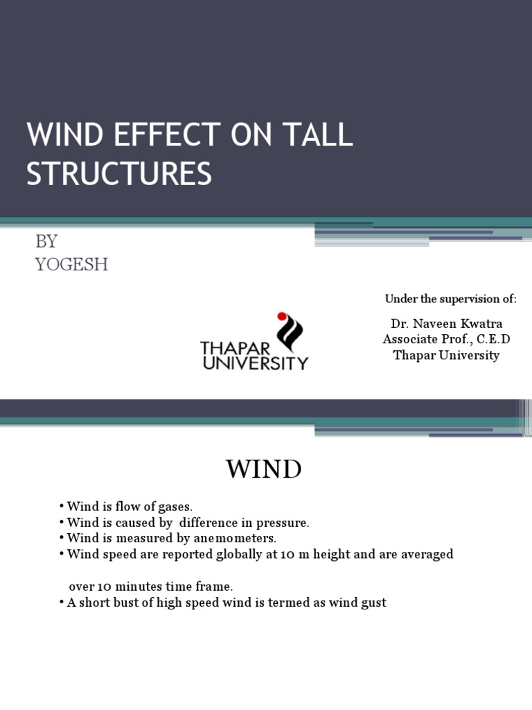Wind Effects on Tall Structures Analysis | PDF | Weather | Wind Speed