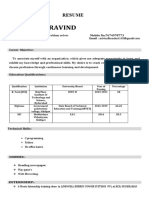 Konduri Aravind Resume PDF