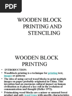 Download Wooden Block Printing and Stenciling by ambika_johri SN53928544 doc pdf