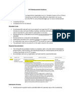 STC Reimbursement Guidance