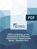 EPRG Weld Defect Guidelines