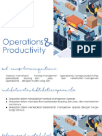 Week 2 - Operations and Productivity