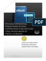 PO Aplikasi Flipping Book Publisher dan Cara Upload eBook Ke Portal ePublikasi
