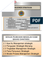 TUGAS KELOMPOK Manajemen Strategik