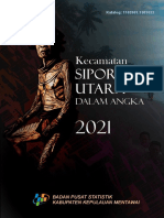 Kecamatan Sipora Utara Dalam Angka 2021