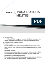 Diet 3J Pada Diabetes Melitus