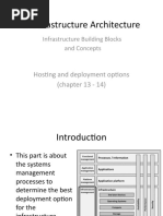 IT Infrastructure Architecture: Hosting and Deployment Options (Chapter 13 - 14)