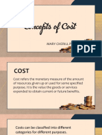 CONCEPTS OF COST