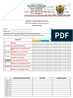 SOLID WASTE CHECKLIST