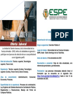 Publicacion Oferta Laboral Analista Compras Publicas Sto Domingo