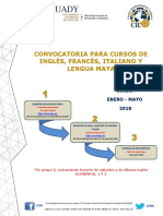 Convocatoria CIL