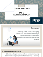 TEORI PERMINTAAN