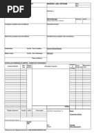 Shipping Instruction Format