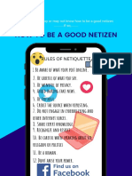 How To Be A Good Netizen