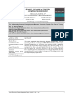 The Relationship Between Unemployment Rate and Economic Growth - The Case of Turkey (#709603) - 1023361