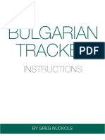 Bulgarian Tracker Instructions