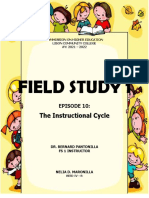 Field Study 1: The Instructional Cycle