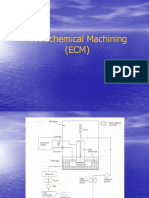 Electrochemical Machining (ECM)