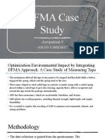 DFMA Case Study: - Kaviprakash V - AM - EN.U4ME18027