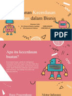 Peran Kecerdasan Buatan Dalam Bisnis - Kelompok 1