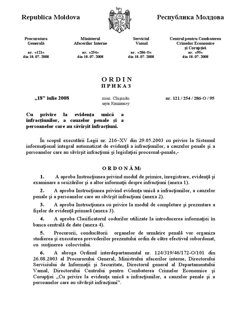 1 - Ordinul | PDF