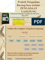 Praktik Pengadaan Barang Langsung Versi PerLKPP 12 2021