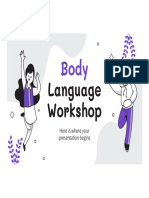 Body Language Workshop by Slidesgo