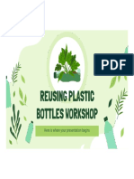 Reusing Plastic Bottles Workshop by Slidesgo